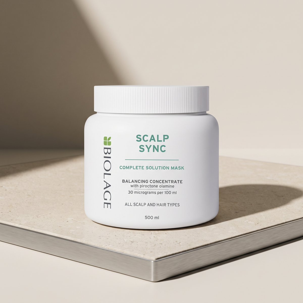 Biolage Scalppure hairmask — editorial Moir