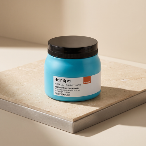 Loreal Hairspa — editorial Moir