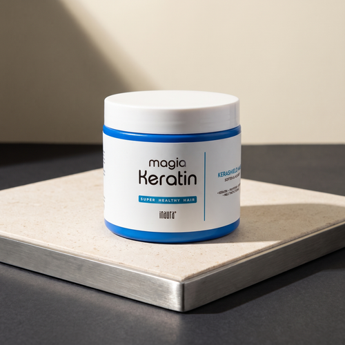 Magic keratin mask inaura — editorial Moir