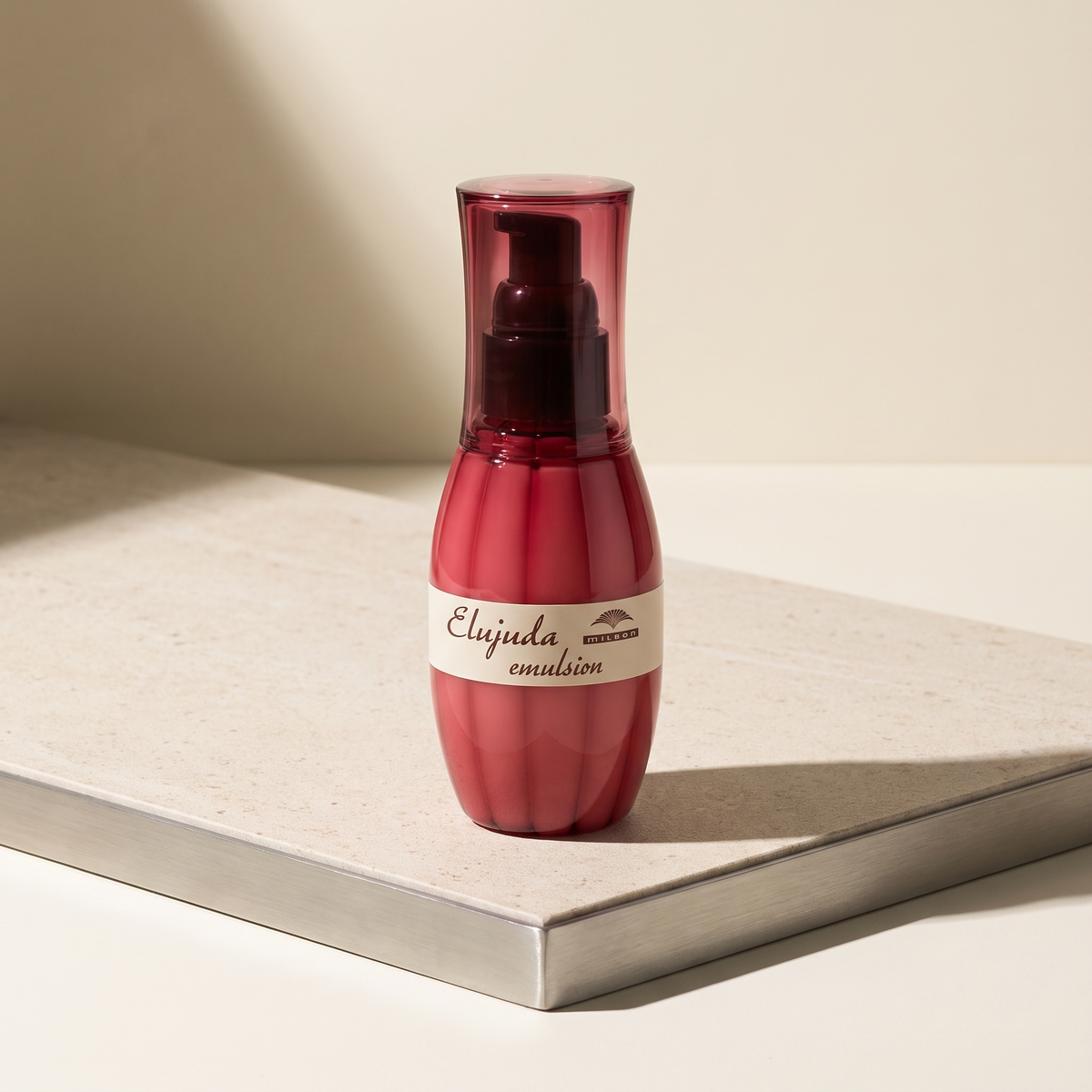 Milbon Elujuda Emulsion — editorial Moir