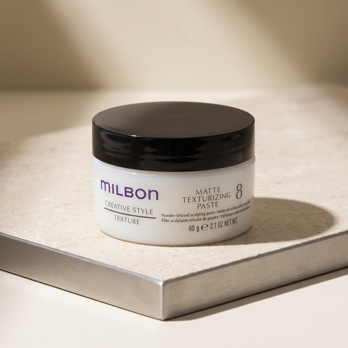 Milbon Matte texture pasate 8 — editorial Moir