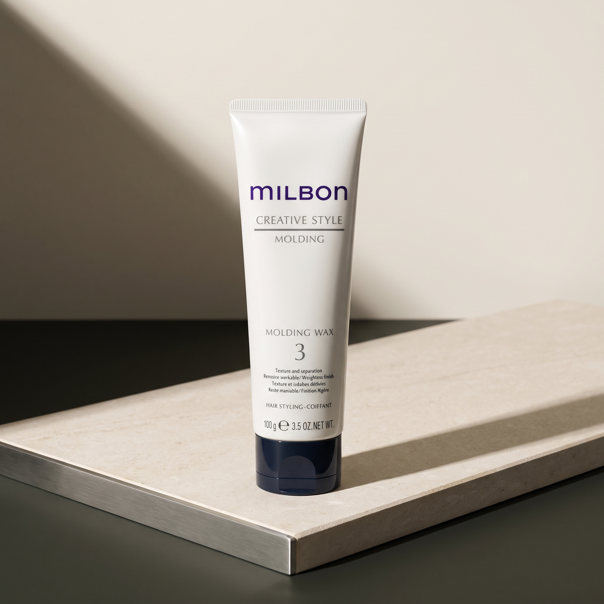 Milbon Molding Wax 3 — editorial Moir