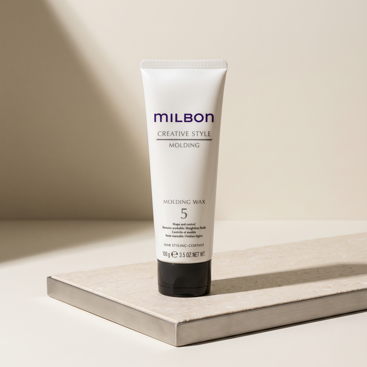 Milbon Molding Wax 5 — editorial Moir