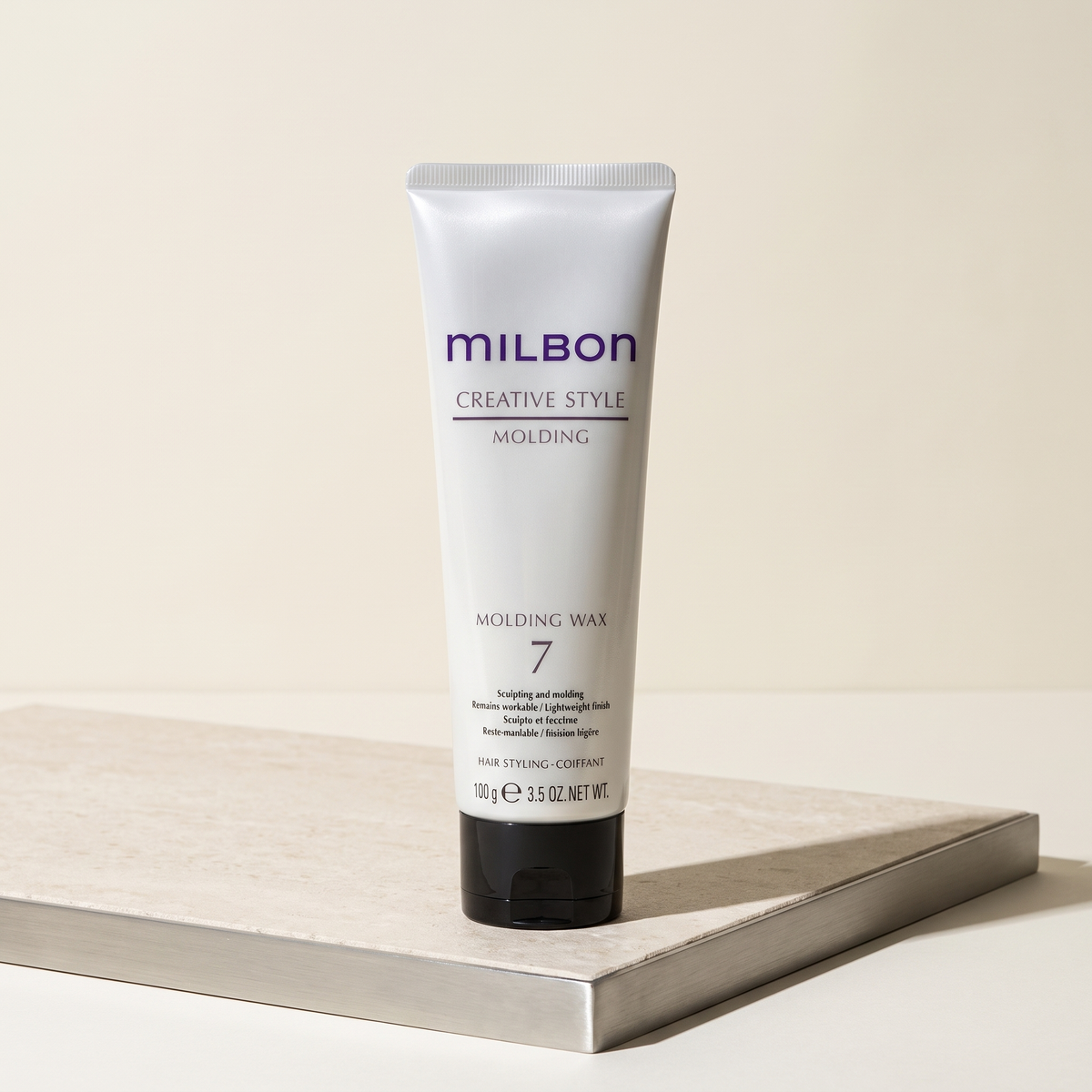 Milbon Molding Wax 7 — editorial Moir