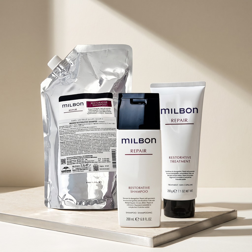 Milbon Repair Restorative All — editorial Moir